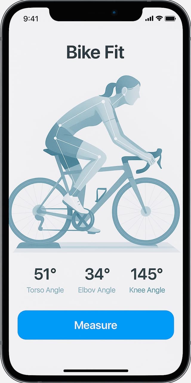 Bike Fit App Screenshot